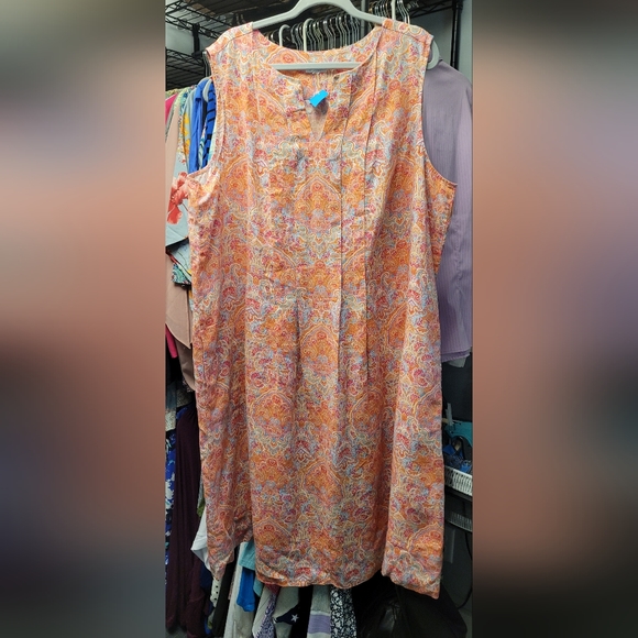 J. Jill Dresses J Jill Linen Dress Size 3x Poshmark